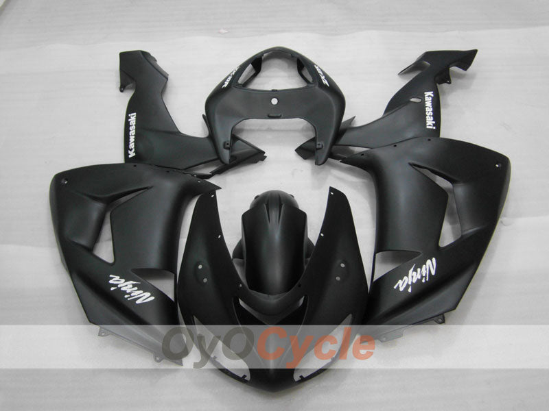 Injection Fairing kit for 06-07 NINJA ZX-10R - Black, Matte - Factory Style #OYO87901574
