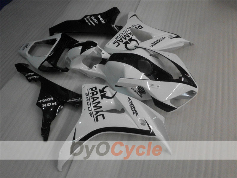 Injection Fairing kit for 06-07 CBR1000RR - White, Black - PRAMAC #OYO87900635