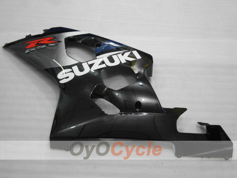 Injection Fairing kit for 04-05 GSXR600 - Black, Grey - Factory Style #OYO87901210