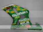 Injection Fairing kit for 00-03 GSX R750 - Green - MOTUL #OYO87905143