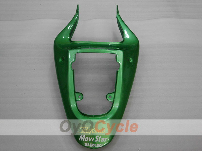 Injection Fairing kit for 01-03 GSX R600 - Green - Movistar #OYO87905088