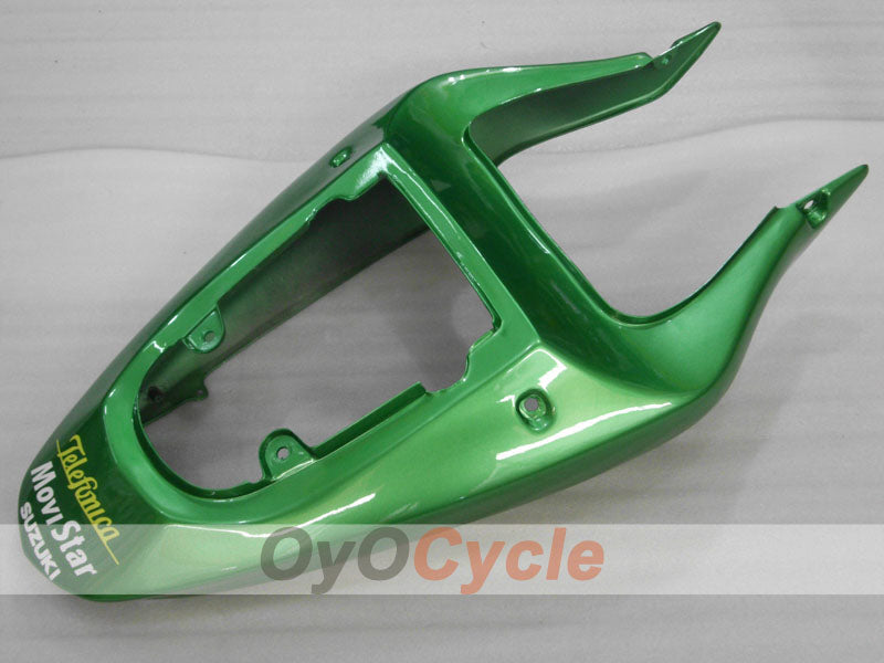 Injection Fairing kit for 00-03 GSX R750 - Green - MOTUL #OYO87905143