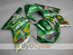 Injection Fairing kit for 00-03 GSX R750 - Green - MOTUL #OYO87905143