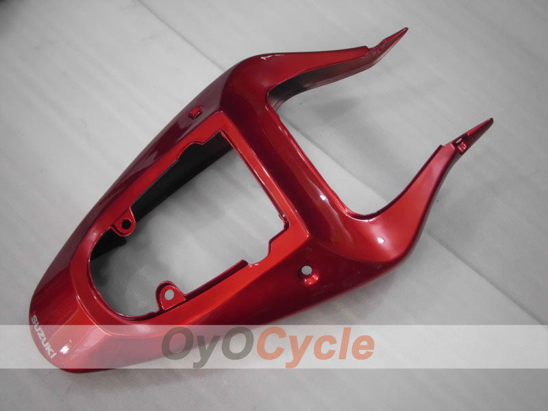 Injection Fairing kit for 01-03 GSX R600 - Red, Black - Factory Style #OYO87901069