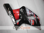 Injection Fairing kit for 00-03 GSX R750 - Red, Black - Factory Style #OYO87901071