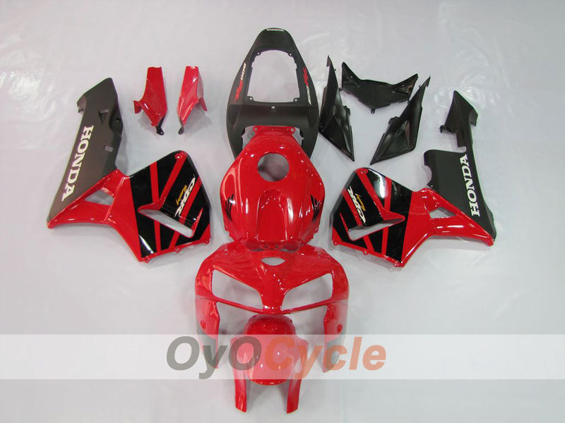 Injection Fairing kit for 05-06 CBR600RR - Red, Black - Factory Style #OYO87900284 Main image
