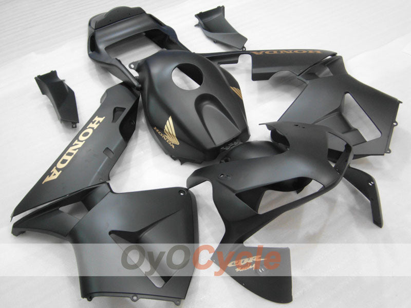 Injection Fairing kit for 03-04 CBR600RR - Black, Matte - Factory Style #OYO87902555 Main image