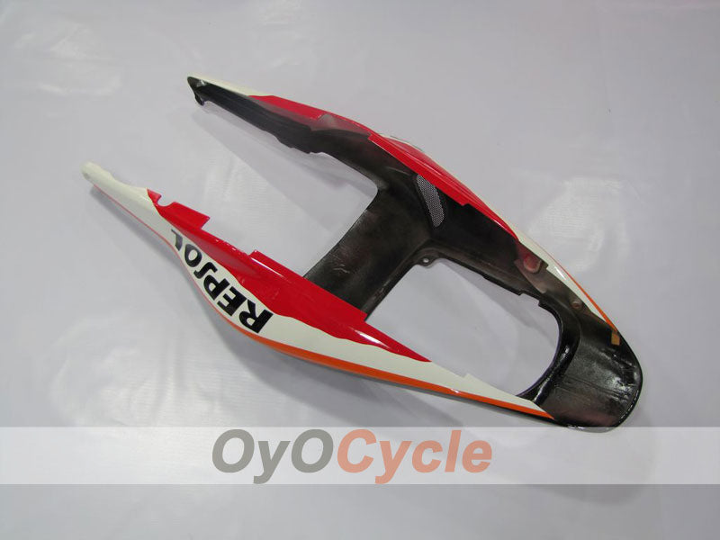 Injection Fairing kit for 03-04 CBR600RR - Orange, Black - Repsol #OYO87902573