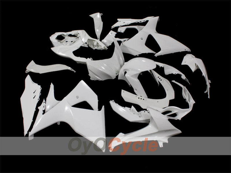 Unpainted Injection Fairing kit for 09-16 GSX R1000 - White - Factory Style #OYO87902488 Main image