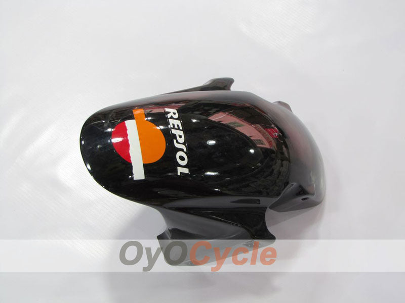 Injection Fairing kit for 03-04 CBR600RR - Orange, Black - Repsol #OYO87902573