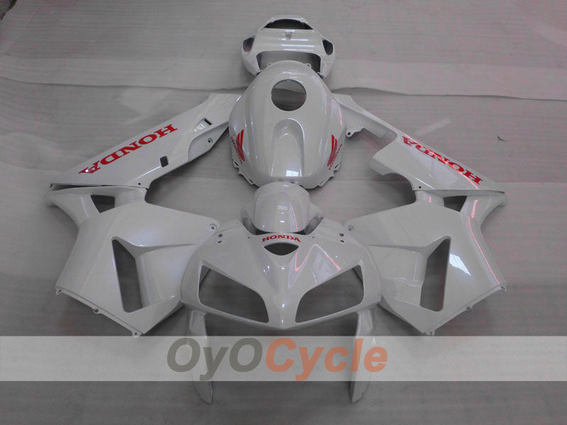 Injection Fairing kit for 03-04 CBR600RR - White - Factory Style #OYO87902564 Main image