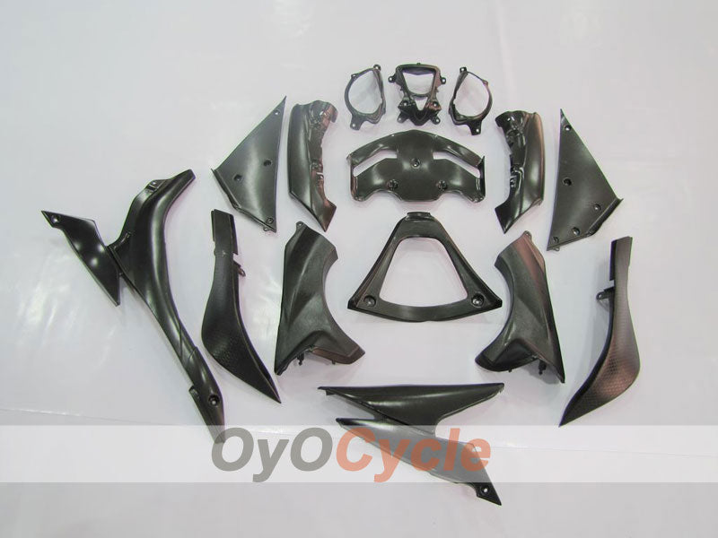 Injection Fairing kit for 07-08 NINJA ZX-6R - White, Black - Monster #OYO87901947