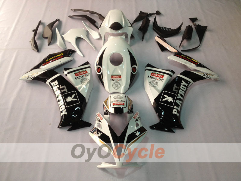 Injection Fairing kit for 12-16 CBR1000RR - White, Black - PlayBoy #OYO87902790 Secondary image