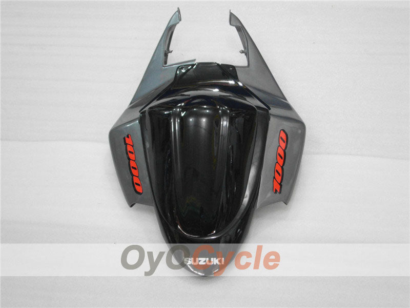 Injection Fairing kit for 05-06 GSX R1000 - Black, Silver - Factory Style #OYO87901980