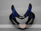 Injection Fairing kit for 04-05 GSXR600 - Blue, Black - Flame #OYO87901178
