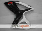 Injection Fairing kit for 06-07 GSX R750 - White, Black - Factory Style #OYO87901313