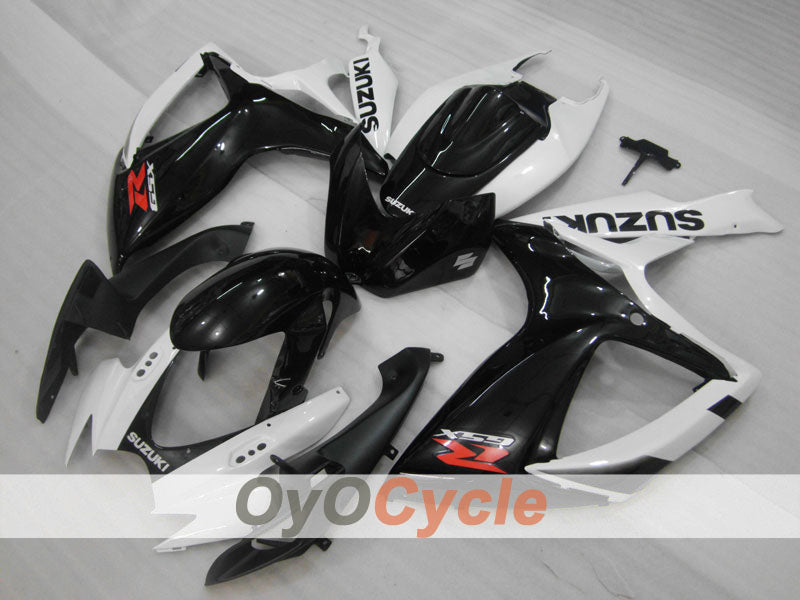 Injection Fairing kit for 06-07 GSX R750 - White, Black - Factory Style #OYO87901313