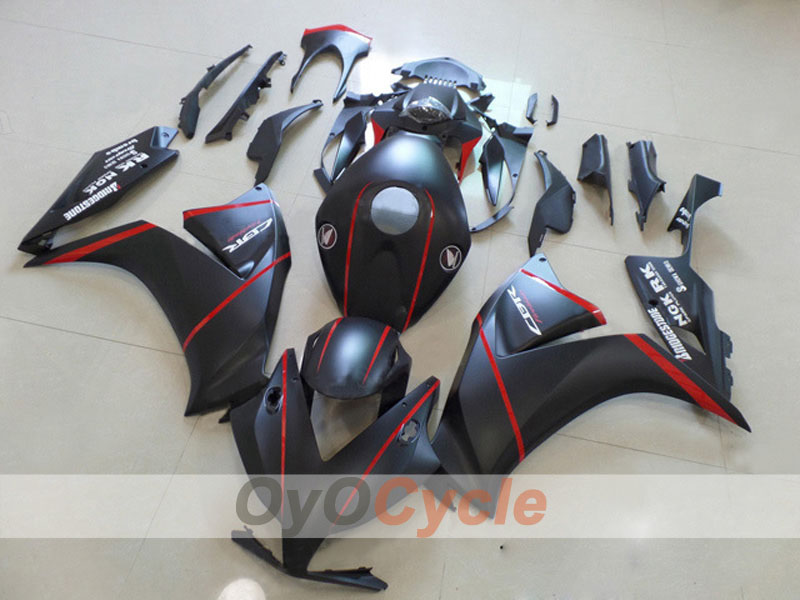 Injection Fairing kit for 12-16 CBR1000RR - Black, Matte - Factory Style #OYO87903323 Main image