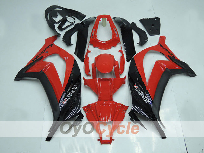 Injection Fairing kit for 11-15 NINJA ZX-10R - Red, Black - Factory Style #OYO87903131 Main image