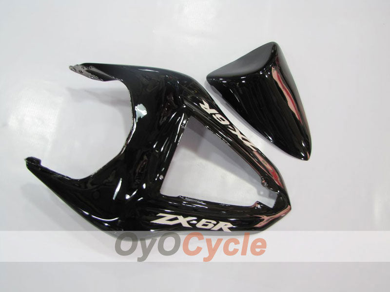 Injection Fairing kit for 07-08 NINJA ZX-6R - Black - Factory Style #OYO87901910