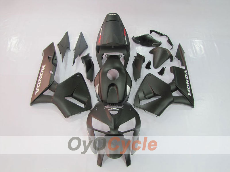 Injection Fairing kit for 05-06 CBR600RR - Black, Matte - Factory Style #OYO87900235 Main image
