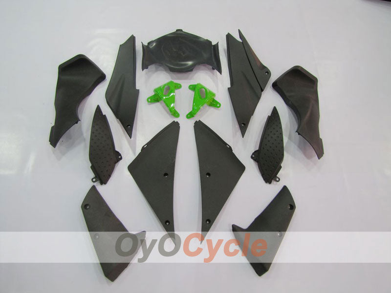 Injection Fairing kit for 05-06 NINJA ZX-6R - Green, Black - Factory Style #OYO87901847 Secondary image