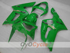 Injection Fairing kit for 03-04 NINJA ZX-6R - Green - Factory Style #OYO87901771