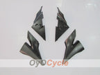 Injection Fairing kit for 04-05 NINJA ZX-10R - Black, Silver - Flame #OYO87902819
