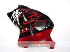 Injection Fairing kit for 99-07 GSXR1300 Hayabusa - Red, Black - Flame #OYO87902656