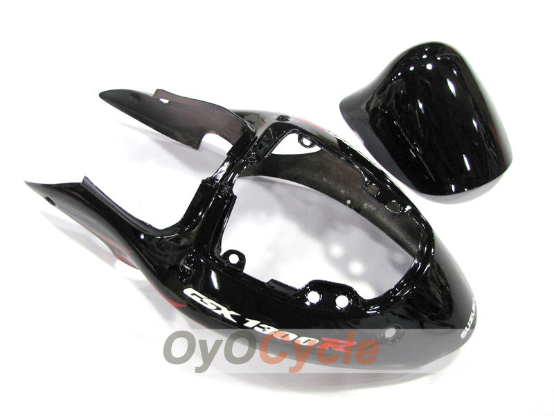 Injection Fairing kit for 99-07 GSXR1300 Hayabusa - Red, Black - Flame #OYO87902656