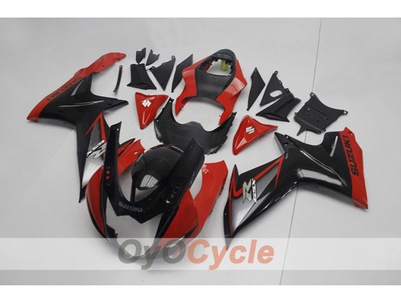 Injection Fairing kit for 11-26 GSX R750 - Orange, Black - Factory Style #OYO87903200 Main image