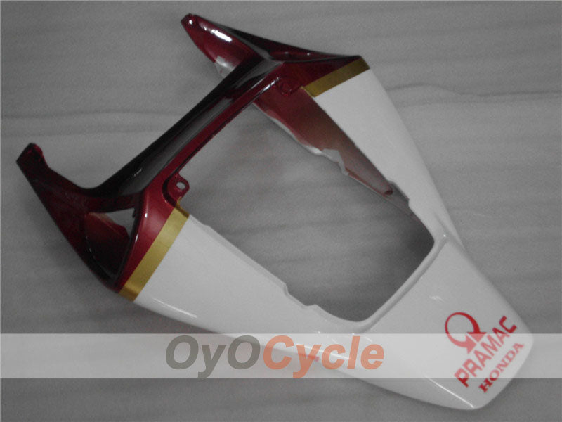 Injection Fairing kit for 04-05 CBR1000RR - Red, White - PRAMAC #OYO87900524