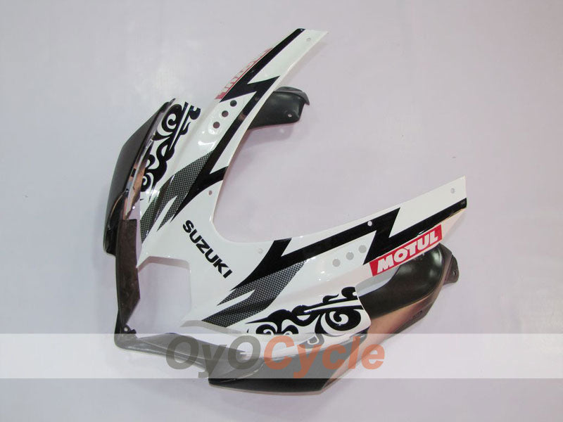 Injection Fairing kit for 08-10 GSX R750 - White, Black - Corona #OYO87901377