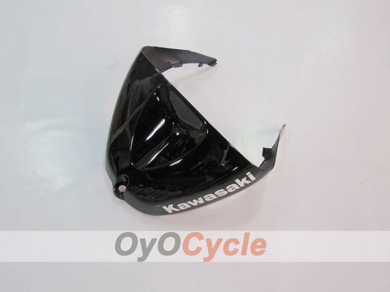 Injection Fairing kit for 05-06 NINJA ZX-6R - White, Black - West #OYO87901894