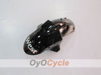 Injection Fairing kit for 05-06 NINJA ZX-6R - White, Black - West #OYO87901894