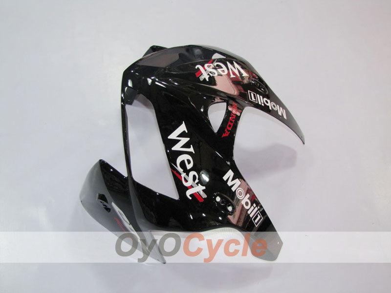 Injection Fairing kit for 05-06 CBR600RR - White, Black - West #OYO87900353