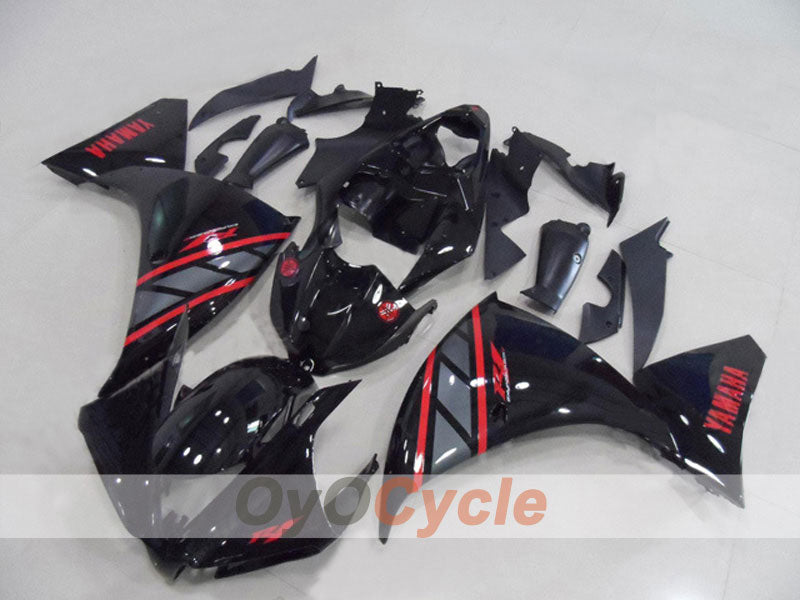 Injection Fairing kit for 12-14 YZF-R1 - Red, Black - Factory Style #OYO87903178 Main image