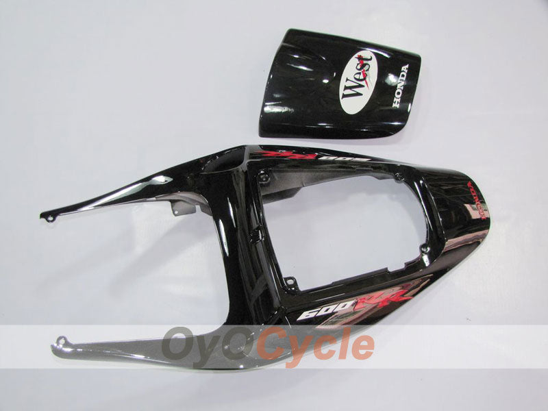 Injection Fairing kit for 05-06 CBR600RR - White, Black - West #OYO87900353