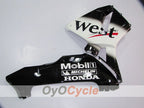Injection Fairing kit for 05-06 CBR600RR - White, Black - West #OYO87900353