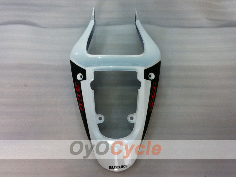Injection Fairing kit for 01-03 GSX R600 - White, Black - Factory Style #OYO87901072
