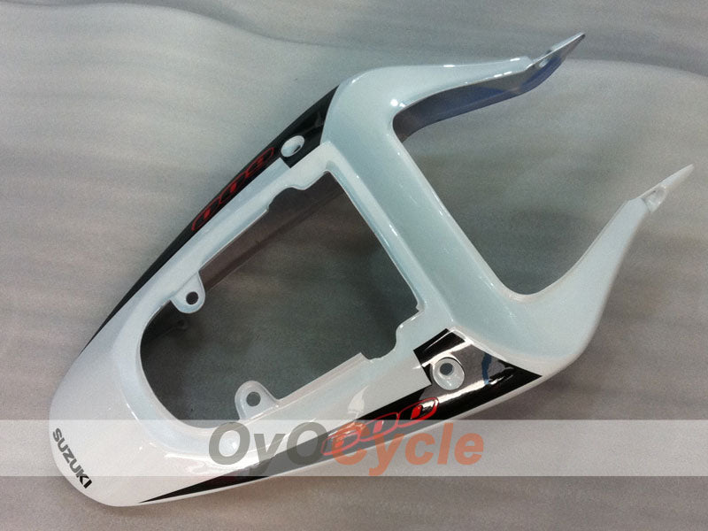 Injection Fairing kit for 01-03 GSX R600 - White, Black - Factory Style #OYO87901072