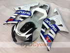 Injection Fairing kit for 01-03 GSX R600 - White, Black - Factory Style #OYO87901072