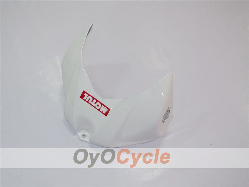 Injection Fairing kit for 07-08 GSX R1000 - White, Black - Corona, MOTUL #OYO87902066