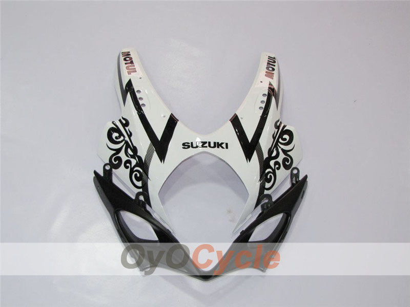 Injection Fairing kit for 07-08 GSX R1000 - White, Black - Corona, MOTUL #OYO87902066