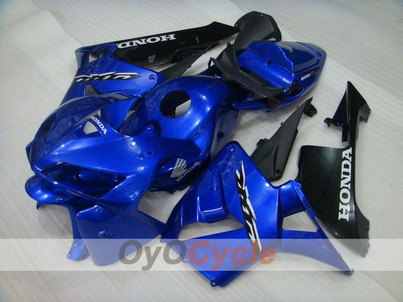 Injection Fairing kit for 05-06 CBR600RR - Blue, Black - Factory Style #OYO87900296
