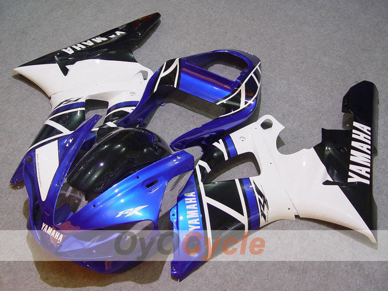 Injection Fairing kit for 00-01 YZF-R1 - Blue, Black - Factory Style #OYO87900781