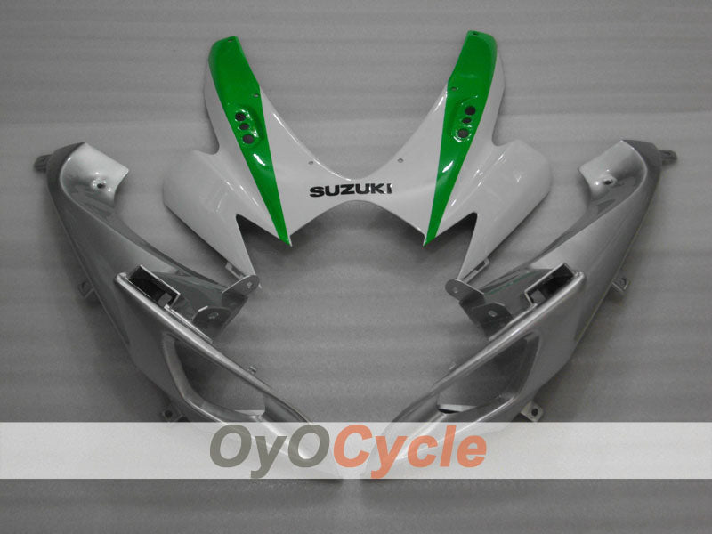 Injection Fairing kit for 06-07 GSX R600 - White, Silver - Factory Style #OYO87901521