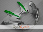 Injection Fairing kit for 06-07 GSX R750 - Green, Silver - Factory Style #OYO87901311