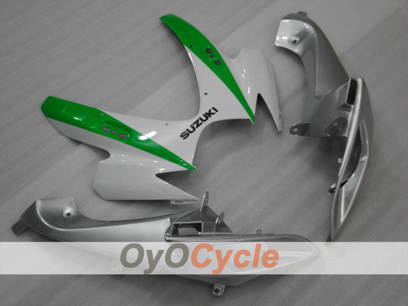 Injection Fairing kit for 06-07 GSX R600 - White, Silver - Factory Style #OYO87901521