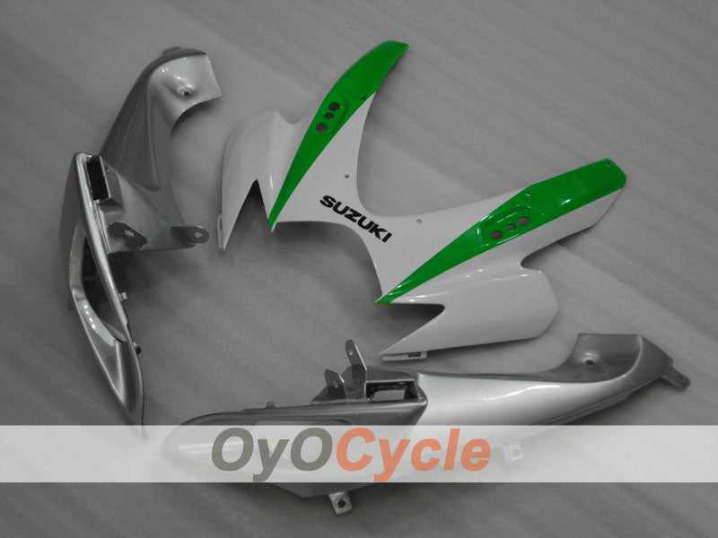 Injection Fairing kit for 06-07 GSX R600 - White, Silver - Factory Style #OYO87901521